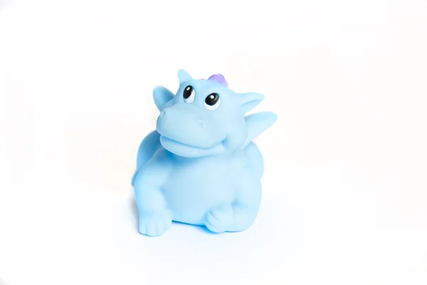 Blue dragon toy — Stock Photo, Image