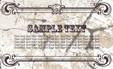 Grange arka plan - vektör