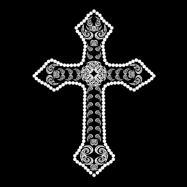 Abstracto cruz sin costura — Archivo Imágenes Vectoriales