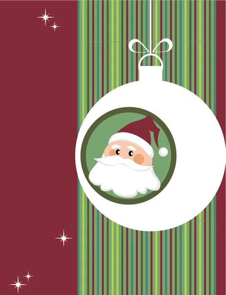 Vánoční přání, šablona — Stockový vektor