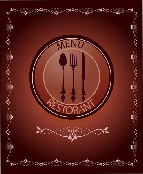 Restaurant menu design — Stock Vector