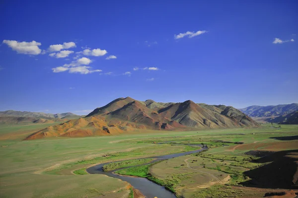 Paisaje en Mongolia — Foto de Stock