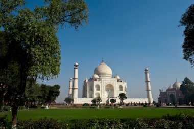 Taj Mahal Agra, Hindistan 'da.