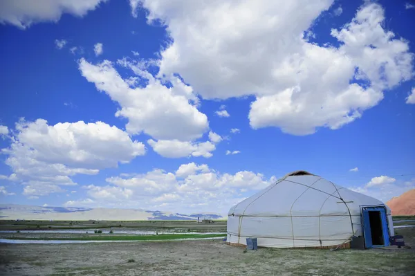 Yurt mongol — Stockfoto