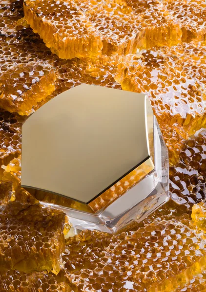 蜂蜜和奶油 免版税图库照片
