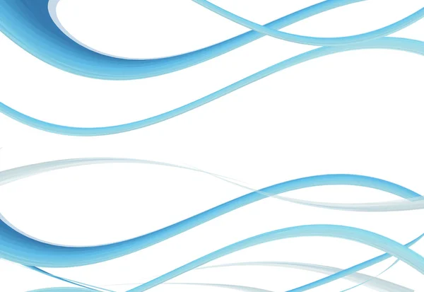 Abstracto de ondas azules — Stock Photo, Image
