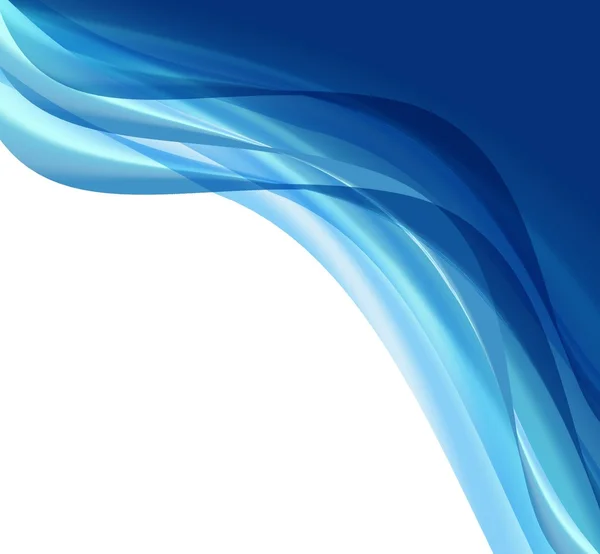 Fondo azul con ondas — Zdjęcie stockowe