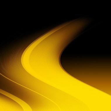 Yellow abstract background clipart