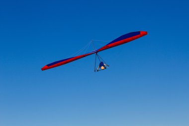 Hang Gliding extreme sport clipart