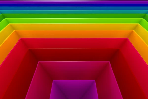 Latar belakang penuh warna 3d — Stok Foto