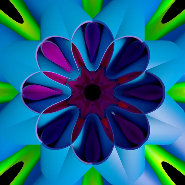 Красочный 3D фон — стоковое фото