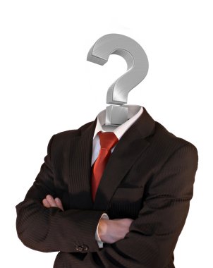 Business question clipart