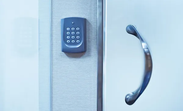 ドアのセキュリティ システム — ストック写真