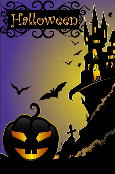Festa de Halloween — Vetor de Stock