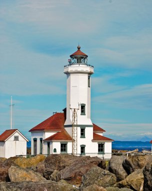 Point Wilson Lighthouse clipart