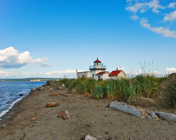 stock image Point No Point Lighthouse