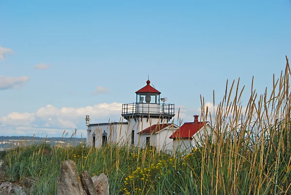 Point No Point Lighthouse 2 — Stock Photo, Image