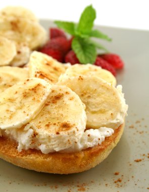 Banana And Ricotta Muffins clipart