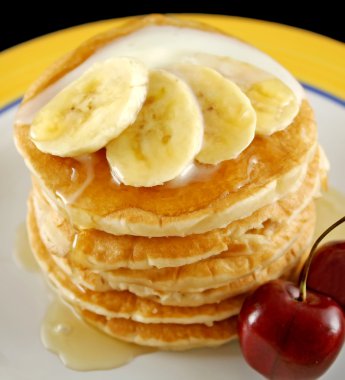 Banana Pancakes clipart