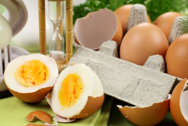 Hard Boiled Eggs clipart