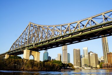 Story Bridge Brisbane Australia clipart