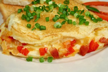 Omelette clipart