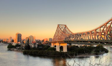 Story Bridge Brisbane clipart
