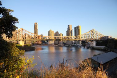 Story Bridge Brisbane Australia clipart