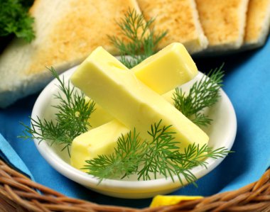 Tray Of Butter clipart