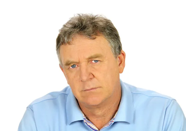 Brooding Middle Aged Man — Stock Photo, Image