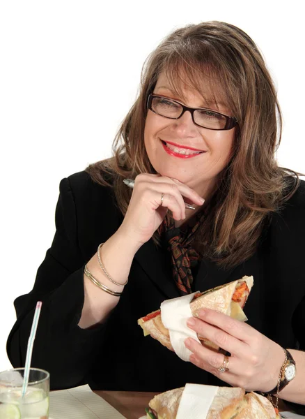 Pranzo per donne d'affari — Foto Stock