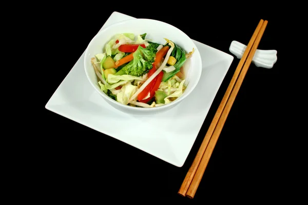 Asiatiska stir fry grönsaker — Stockfoto