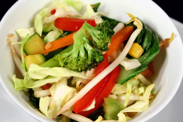 Asiatiska stir fry grönsaker — Stockfoto