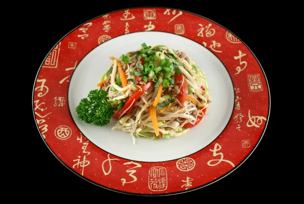 Carne de boi Chow Mein — Fotografia de Stock
