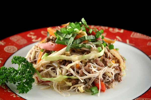 Beef Chow Mein — Stock Photo, Image