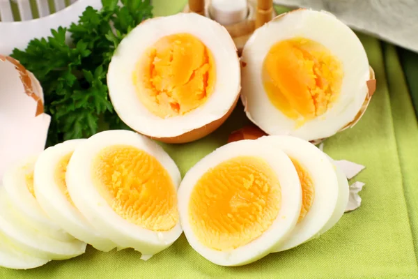Вареные яйца — стоковое фото