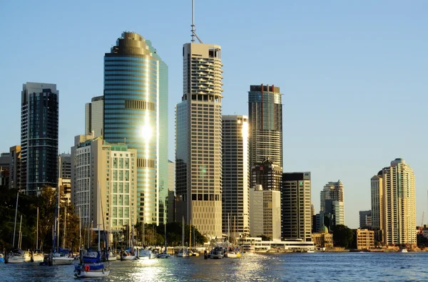 Brisbane city Australië — Stockfoto