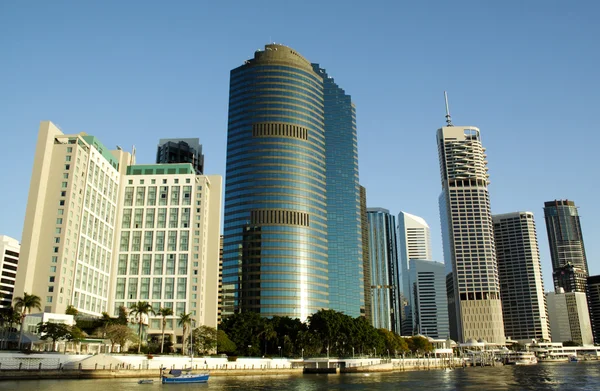 Ciudad de Brisbane skyline Australia — Foto de Stock