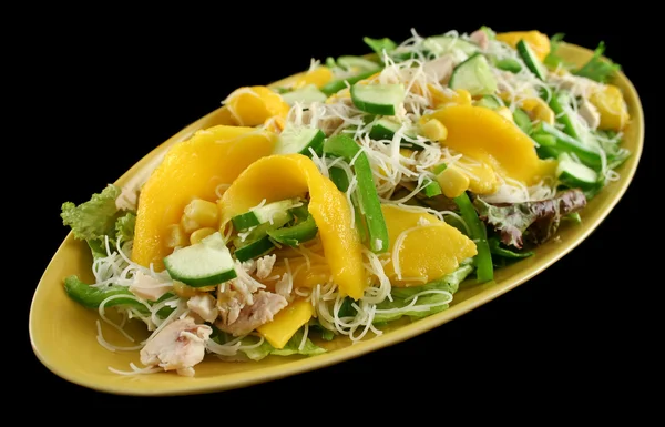 Kippensalade met mango — Stockfoto