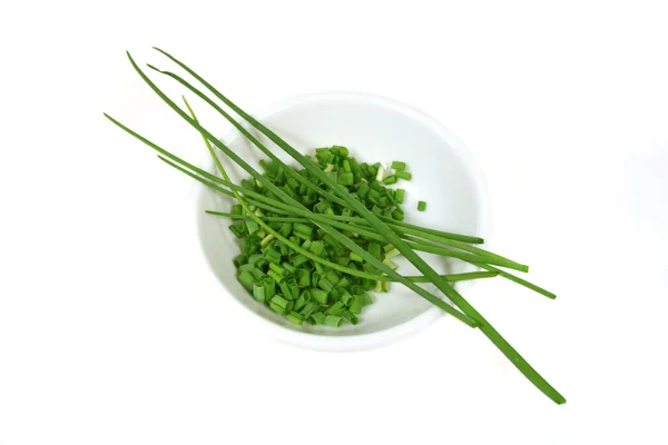 Diced Chives — Stock Photo, Image