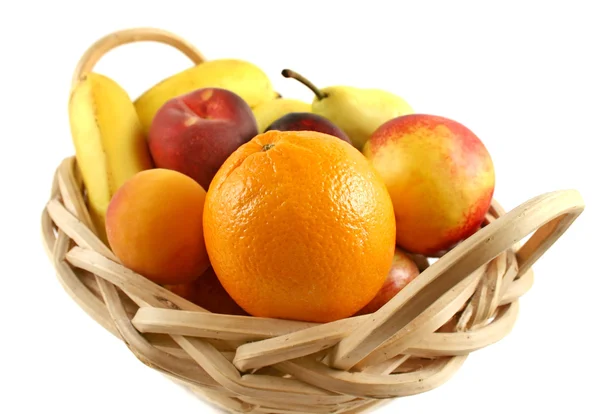 Апельсин с фруктами — стоковое фото