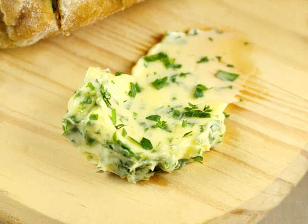 Česnek máslo — Stock fotografie