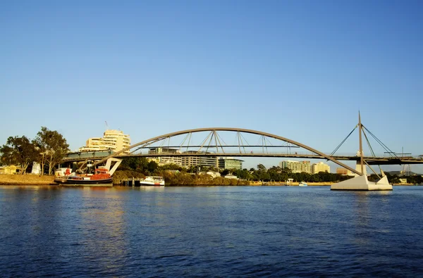 Goodwill Bridge Brisbane Austrália — Fotografia de Stock