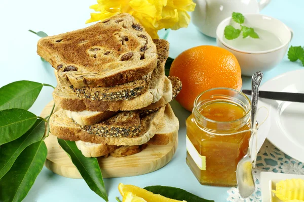 Marmalade And Toast — Stock Photo, Image