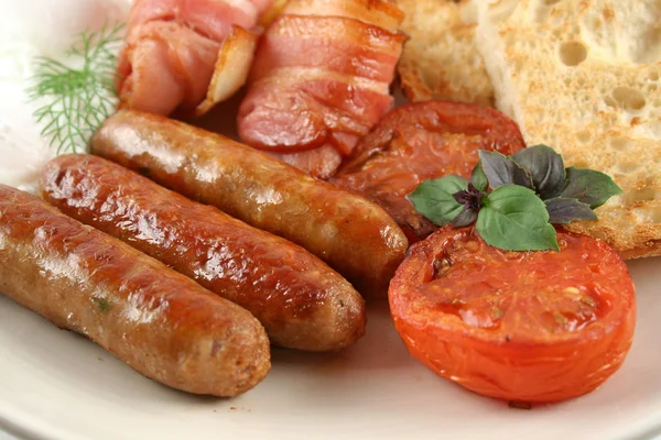 Big Mixed Grill Breakfast — Stock Photo, Image
