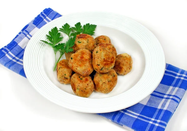 Ready To Serve Chicken Meat Balls — Stock Photo, Image