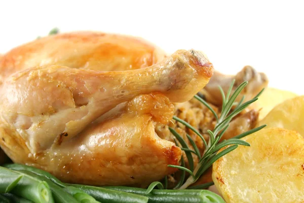 Roast Chicken Profile — Stock Photo, Image