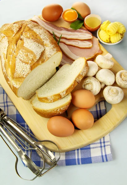 Ingredients For Breakfast — Stock Photo, Image