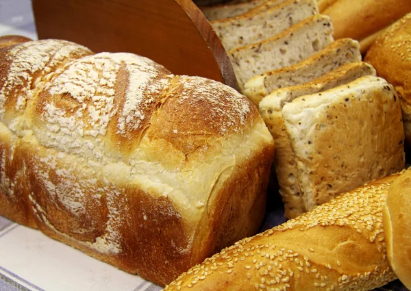 Selectie van brood — Stockfoto