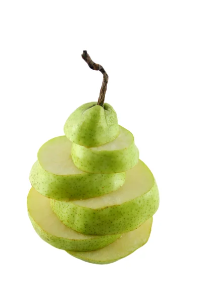 Sliced Pear — Stock Photo, Image